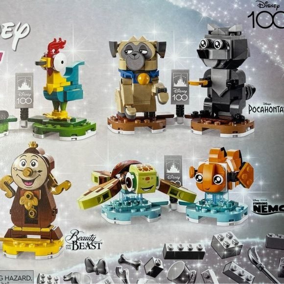 LEGO Disney Duos Collectible Figures 43226 Moana Nemo Beauty Beast 553 PCs New - Picture 6 of 8